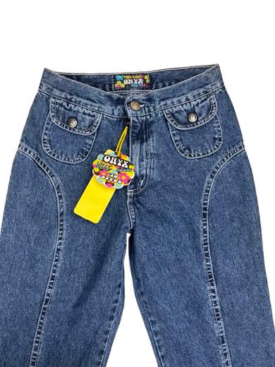 ONYX Free Love Jeans a zampa