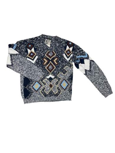 GIGOLÈ ARCHIVE TWE colorato maglione collo a V