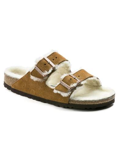 Birkenstock Arizona Fur 1001135 sandali con pelliccia