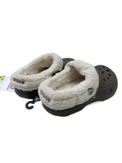CROCS Crocs Sabot con pelliccia
