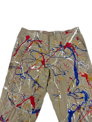 GIGOLÈ RELAB Jackson 52 Trousers with Dripping