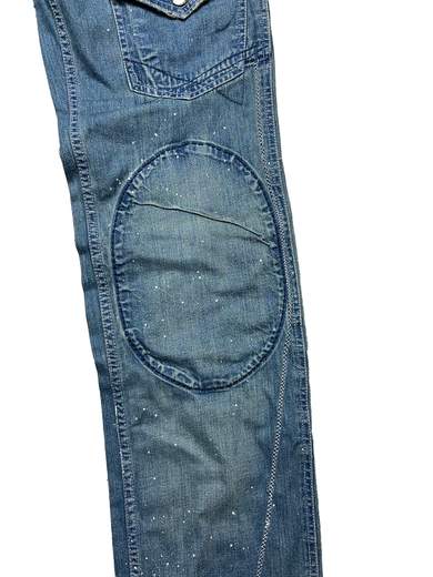 GURU 51GWDLP002 Jeans con Dripping