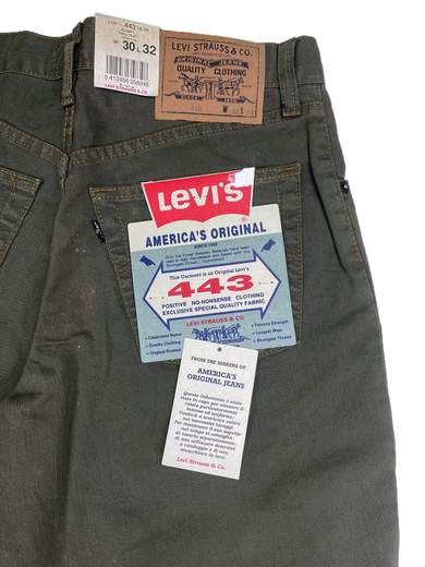 LEVI’S 443.16.34 Slubby Twill Flat Jeans