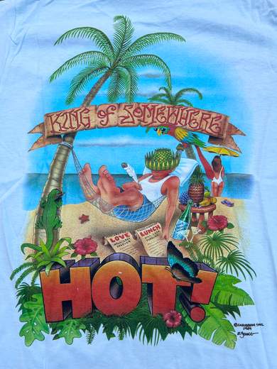 GIGOLÈ ARCHIVE Jimmy Buffets Caribbean Soul T-shirt 1989