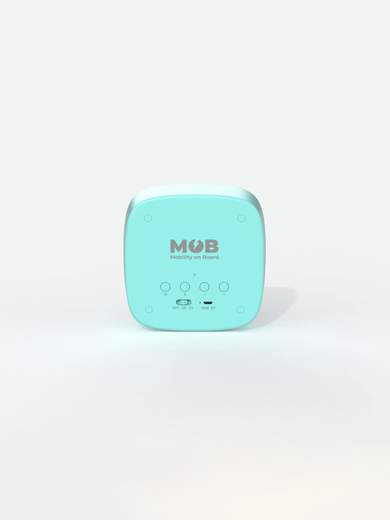 MOB BL-01  Billy Clock Turquoise Alarm Clock