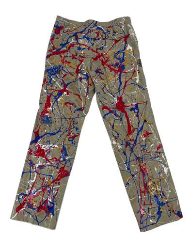 GIGOLÈ RELAB Jackson 52 Trousers with Dripping