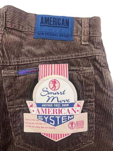 AMERICAN SYSTEM V23-50336-09-2 Jeans in velluto a coste