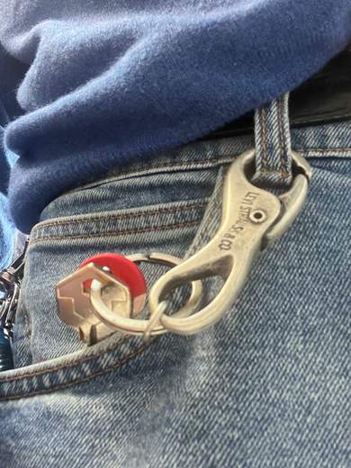 LEVI’S Key Ring 2 portachiavi vintage