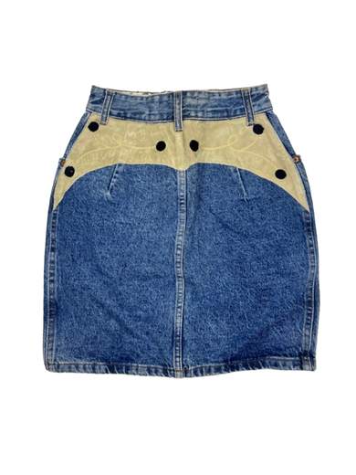 TURQUOISE QUOISE SKIRT