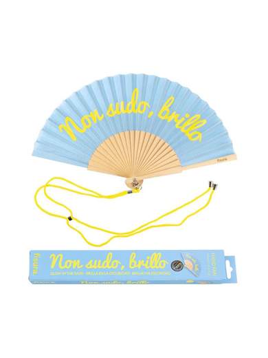 FISURA AHG2410180 Non sudo, brillo Fan (I don’t sweat, I glow instead)