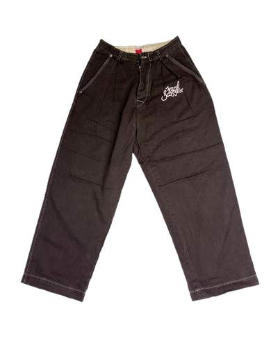FRANK SCOZZESE Chalego pantaloni anni Ottanta Smiley Face