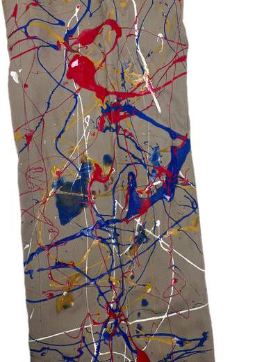 GIGOLÈ RELAB Jackson 38 pantaloni con dripping