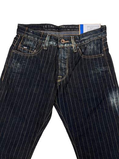 GAS Norton Belt Chalked Denim Jeans