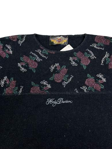 HARLEY DAVIDSON R008R04011 Round Neck Knitted Sweater