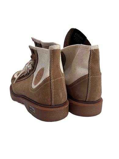 CULT CL885681F18 Scarpe vintage in tela/pelle Steel Toe