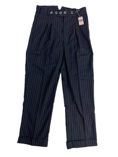 RINOMATA SARTORIA GIGOLE Pantaloni Swing a righe stile Anni Cinquanta