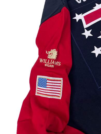 WILLIAMS WILSON Prince U.S.A. Polo T-Shirt a manica lunga