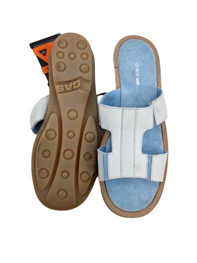 GAS 17523 Leather Slipper sandali in pelle
