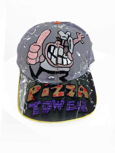 GIGOLÈ RELAB Pizza Tower Baseball Cap (Hand Made)