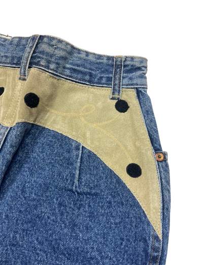 TURQUOISE QUOISE SKIRT