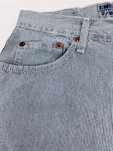 ENERGIE Carson Jeans Striped White/Blue (Plumber)