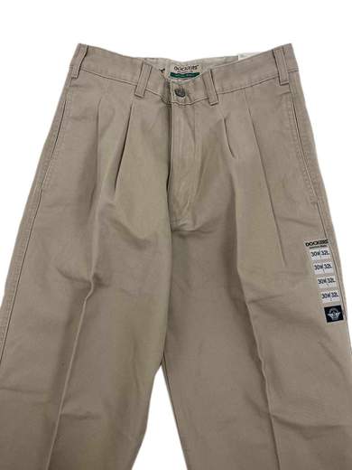 DOCKERS 20529.05.12 D5 Regular Double Pleat Khakis Pants