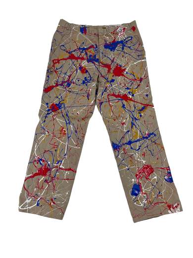 GIGOLÈ RELAB Jackson 48 Trousers with Dripping