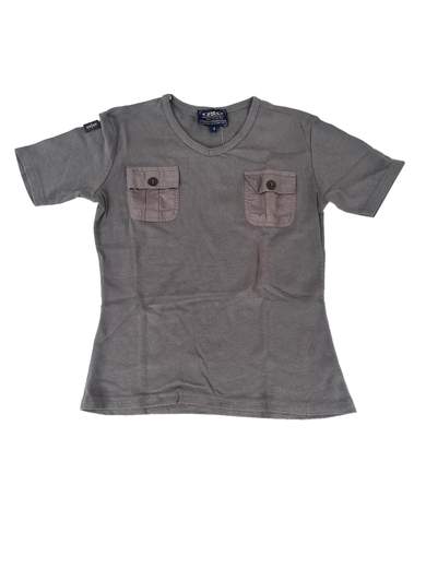 BOMB BOOGIE TW9121 T-Shirt con due taschini