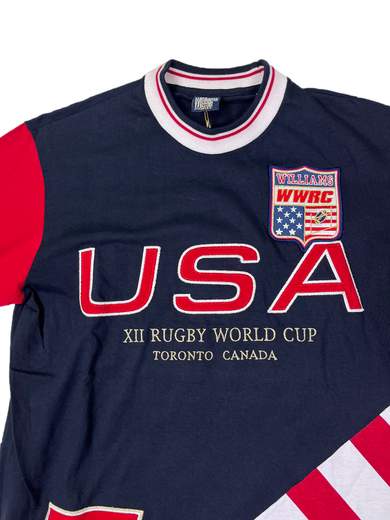 WILLIAMS WILSON Prince U.S.A. Polo T-Shirt a manica lunga