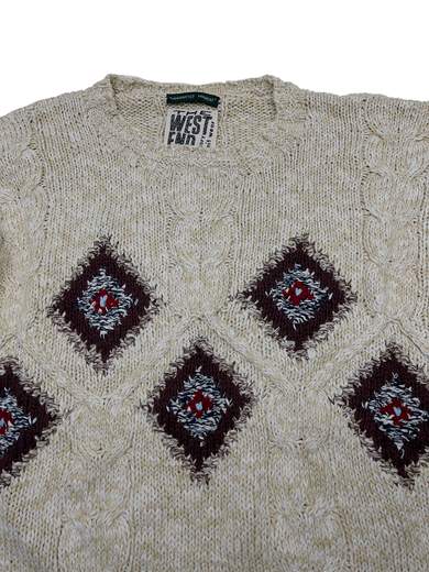 GIGOLÈ ARCHIVE TWE colorato maglione girocollo