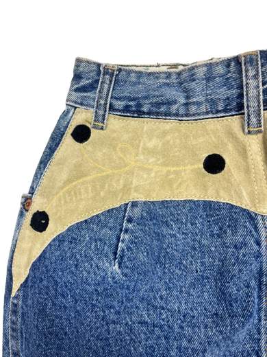 TURQUOISE QUOISE SKIRT