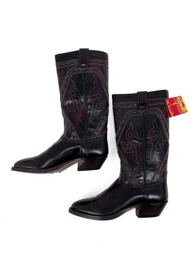 EL CHARRO 4049 Western Leather Boots