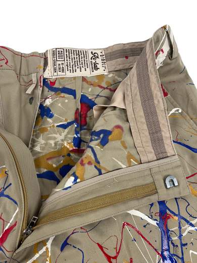 GIGOLÈ RELAB Jackson 52 Trousers with Dripping