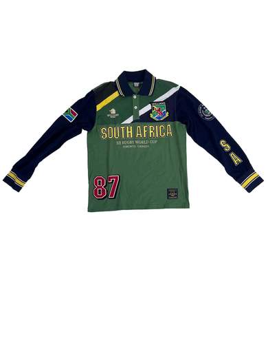 WILLIAMS WILSON Adventure Polo T-Shirt a manica lunga