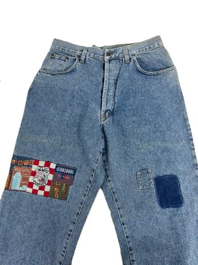 UNLIMITED PATCH JEANS