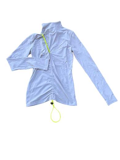 FORNARINA Drawfluo t-shirt a manica lunga futuristica