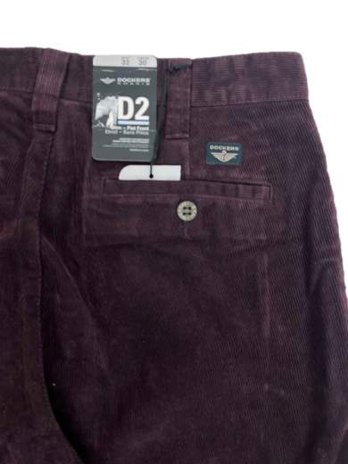 DOCKERS 27205.74.45 D2 Slim Khakis Corduroy Pants