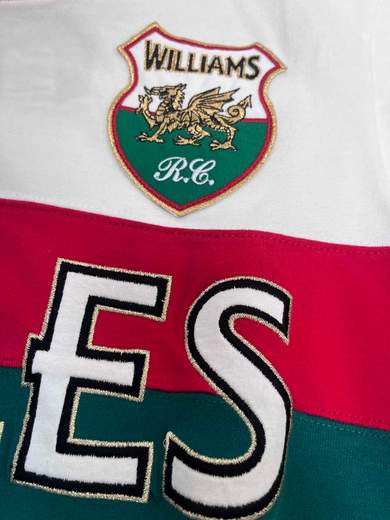 WILLIAMS WILSON Sportive Wales Polo T-Shirt a manica lunga