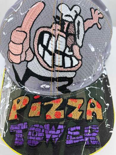 GIGOLÈ RELAB Pizza Tower Baseball Cap (Hand Made)