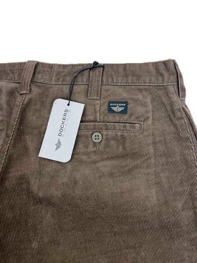 DOCKERS 27205.74.57 D2 Slim Khakis Corduroy Pants