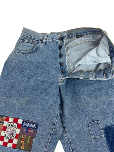 UNLIMITED PATCH JEANS