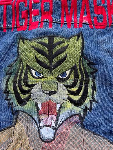 GIGOLÈ RELAB Tiger Mask 0 Denim Jacket