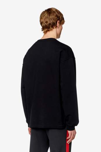 DIESEL A12150 S-Baxt-N1 felpa girocollo