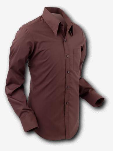 CHENASKI 195 Basic Shirt Camicia Anni Settanta
