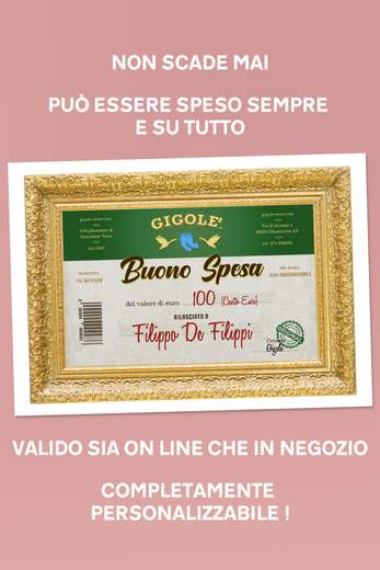 GIGOLÈ ARCHIVE BUONO.SPESA.100