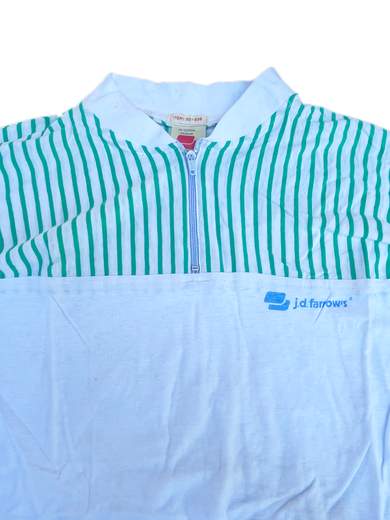 FARROW'S Mint Stripes Vintage T-Shirt