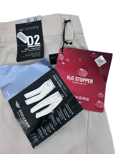 DOCKERS 20280.99.07 D2 Slim Khakis Pants