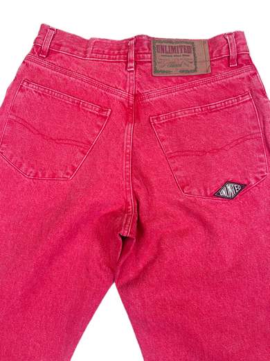 UNLIMITED Valet Wash 11402 Jeans rosso