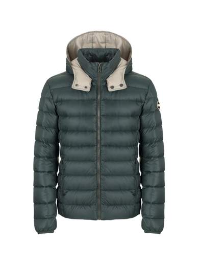 COLMAR Semi-glossy down jacket with a detachable hood 1250R