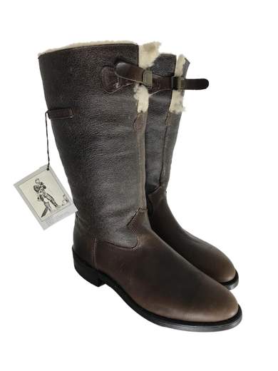AVIREX Aviator Boots with Sheepskin 52615
